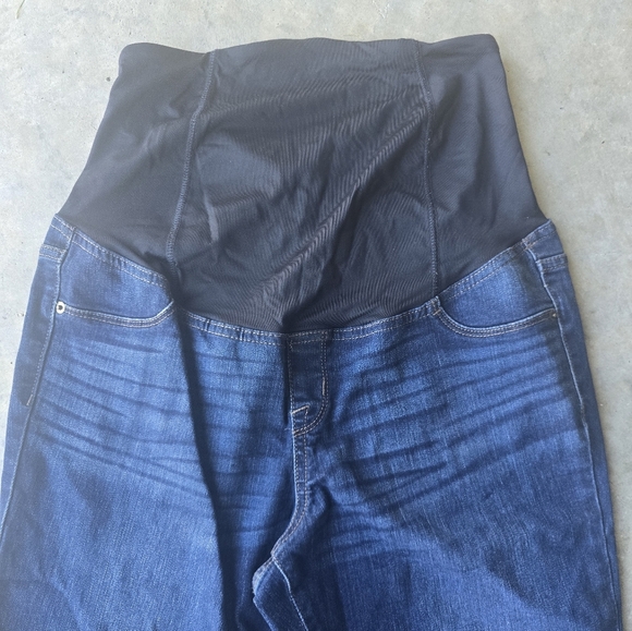 Isabel High-Waisted Blue Maternity Jeans Sz 8 Women 32x29 - Picture 4 of 8